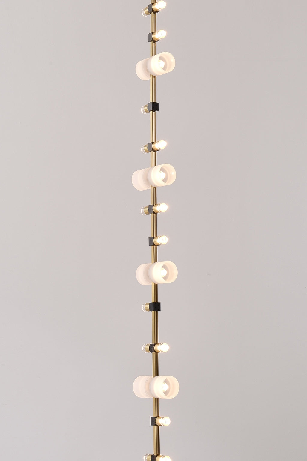 
Royal Brushed Copper Vertical LED Pendant Light