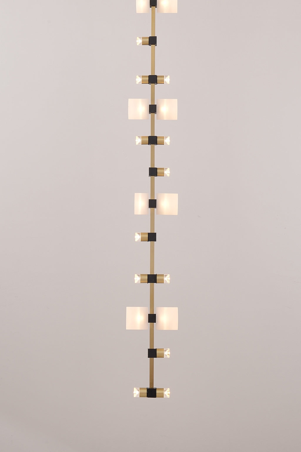 
Royal Brushed Copper Vertical LED Pendant Light