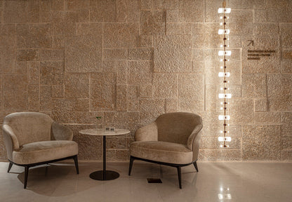 Royal Brushed Copper Vertical LED Pendant Light