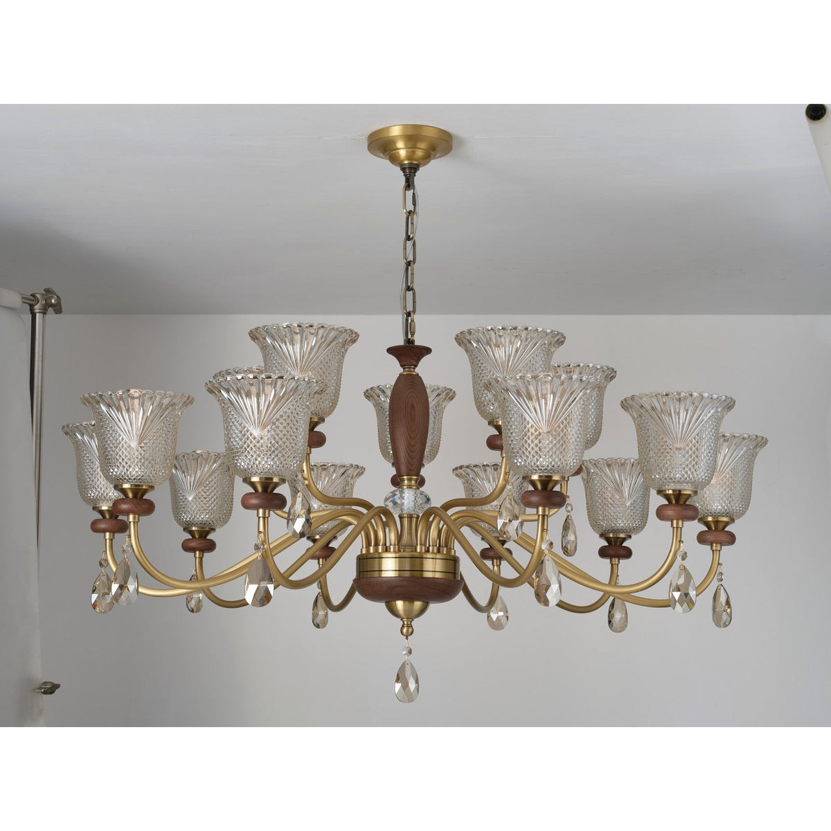 
Cognelle ten plus five two-tier chandelier complete product view