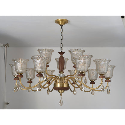 Cognelle ten plus five two-tier chandelier complete product view